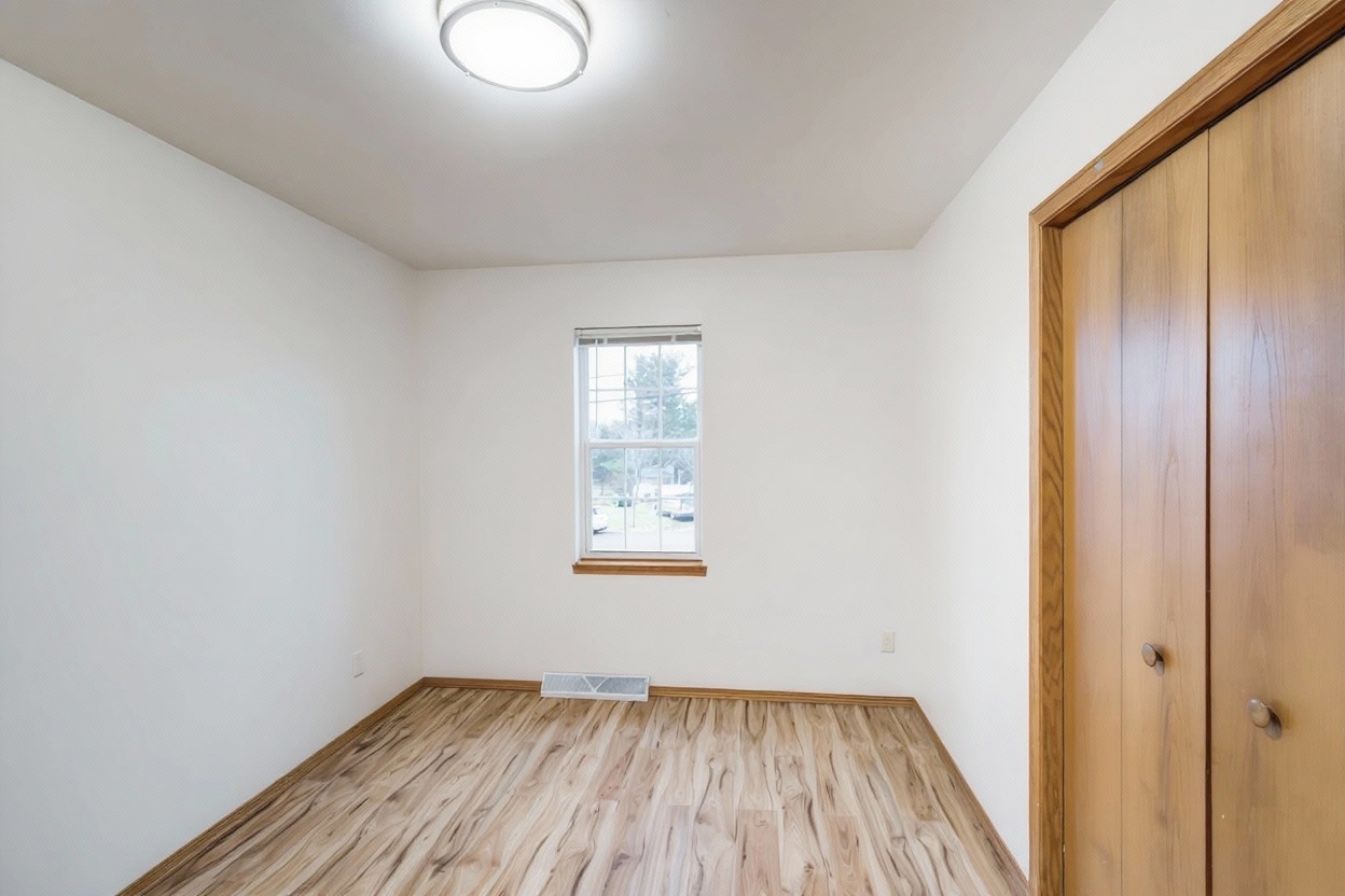Bright apartment after professional property manager photo editing - enhanced lighting and appealing appearance for tenant attraction