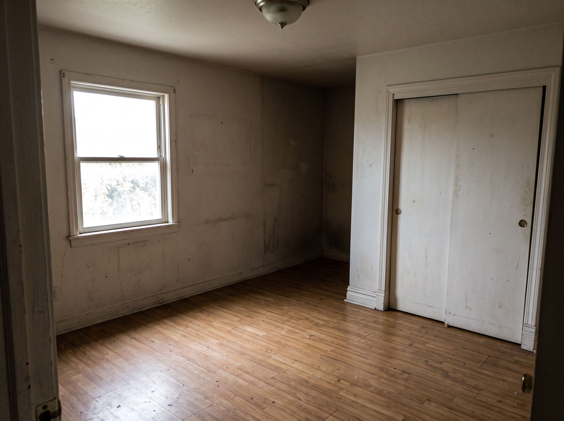 Virtual staging before, real pipeline output
